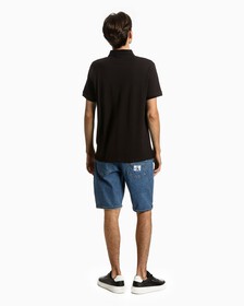 EMBOSSED LOGO POLO, Ck Black, hi-res