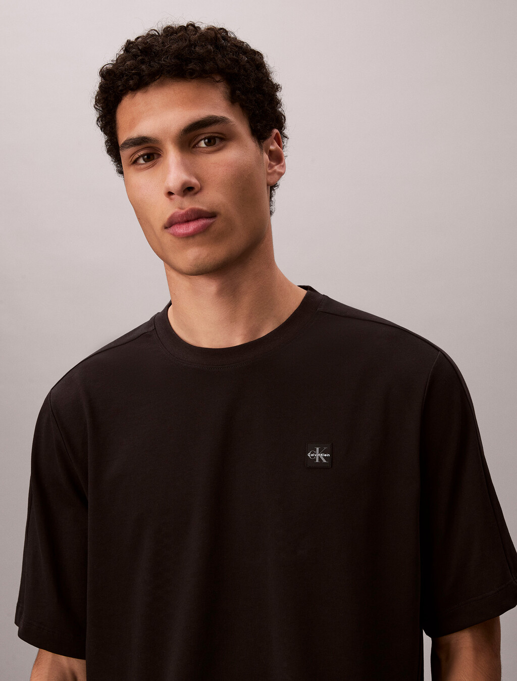 Performance Cotton Blend Gym T-shirt, Black, hi-res