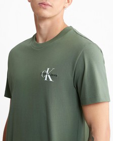 Monologo Organic Cotton Tee, Thyme, hi-res