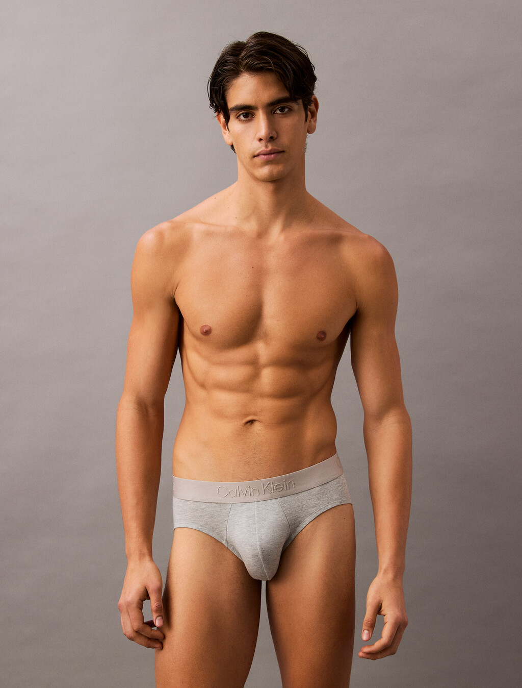 Ultra Soft Modal Hip Brief, Grey Heather, hi-res