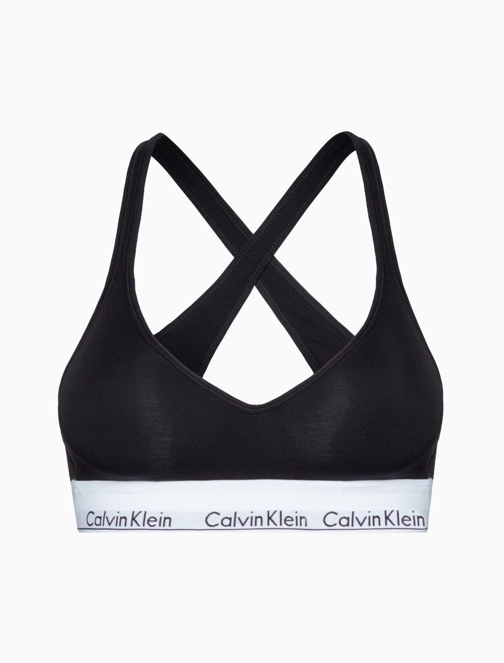 Icon Cotton Lift Pluge Bra, BLACK, hi-res