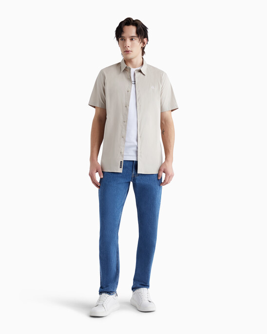 Tonal Monogram Short Sleeve Shirt