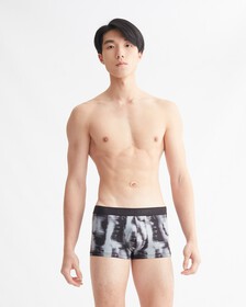 CK Black Micro Low Rise Trunk, DARK STREAKS PRINT_BLACK, hi-res