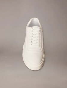 Premier - Leather Signature Trainers, Triple Bright White, hi-res