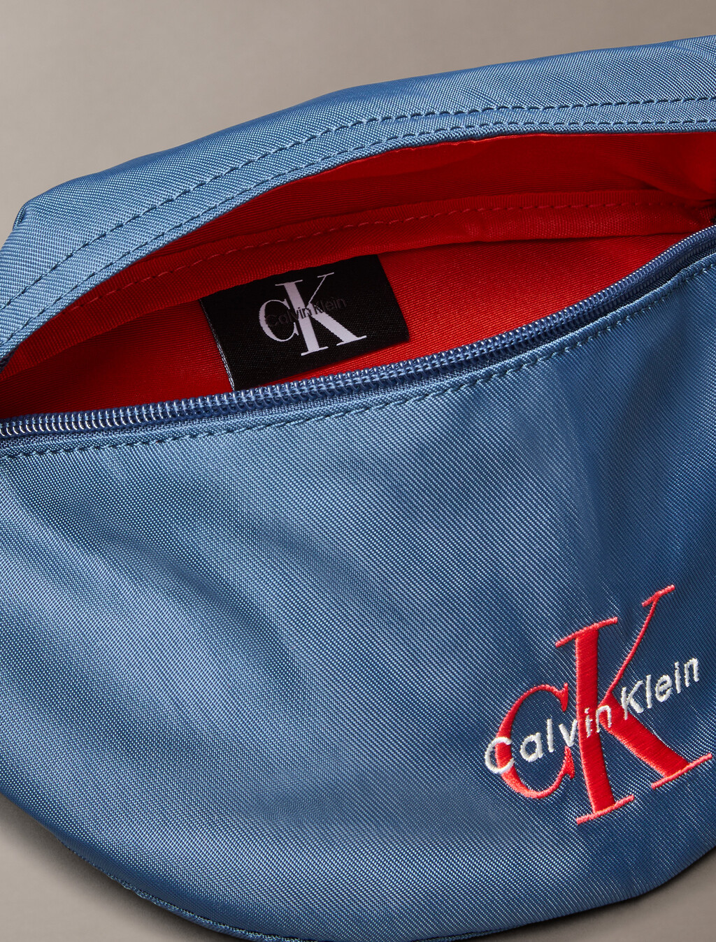 Nylon Monogram Logo Waistpack, Moonlit Ocean, hi-res