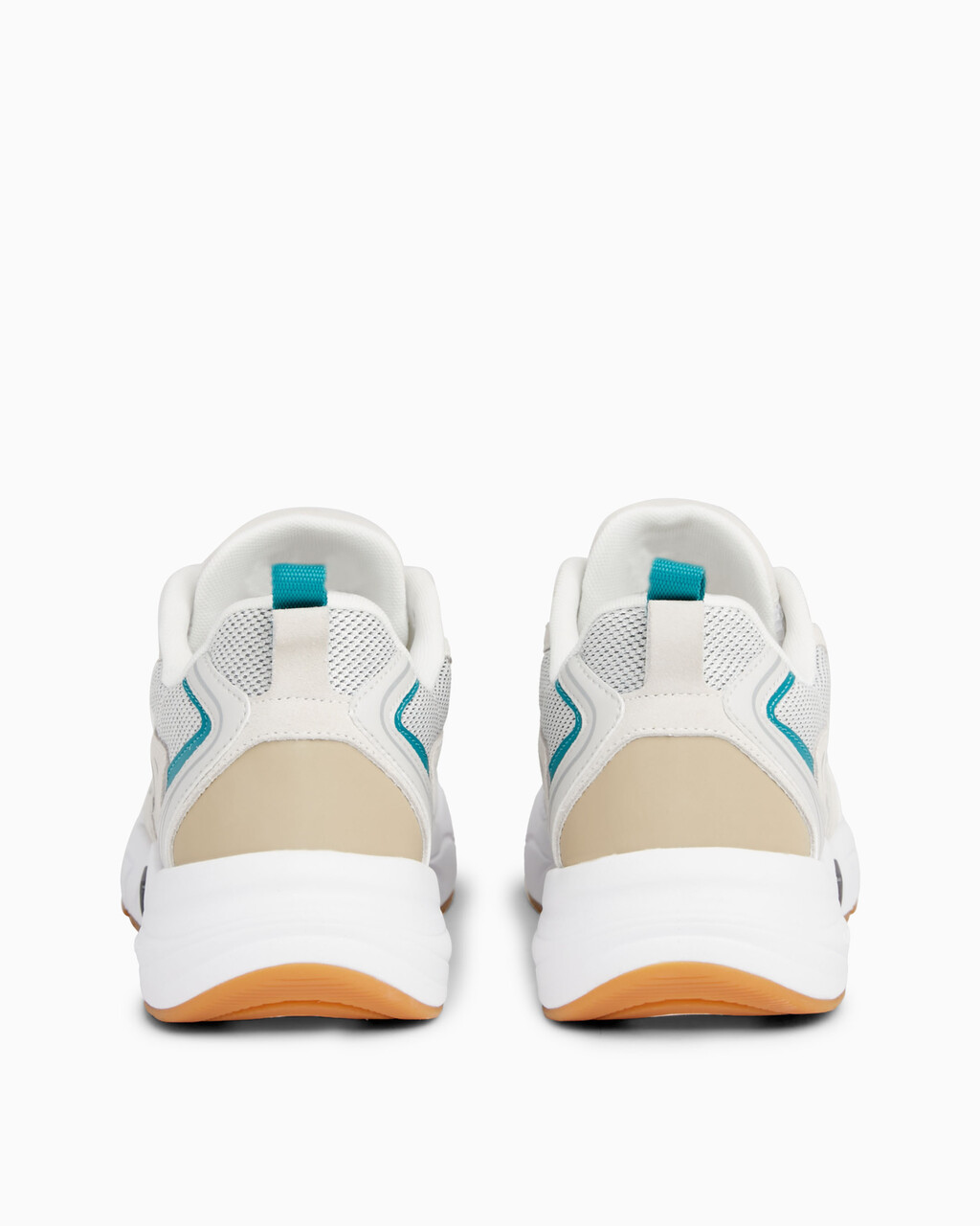 Leather Trainers, WHITE/FANFARE, hi-res