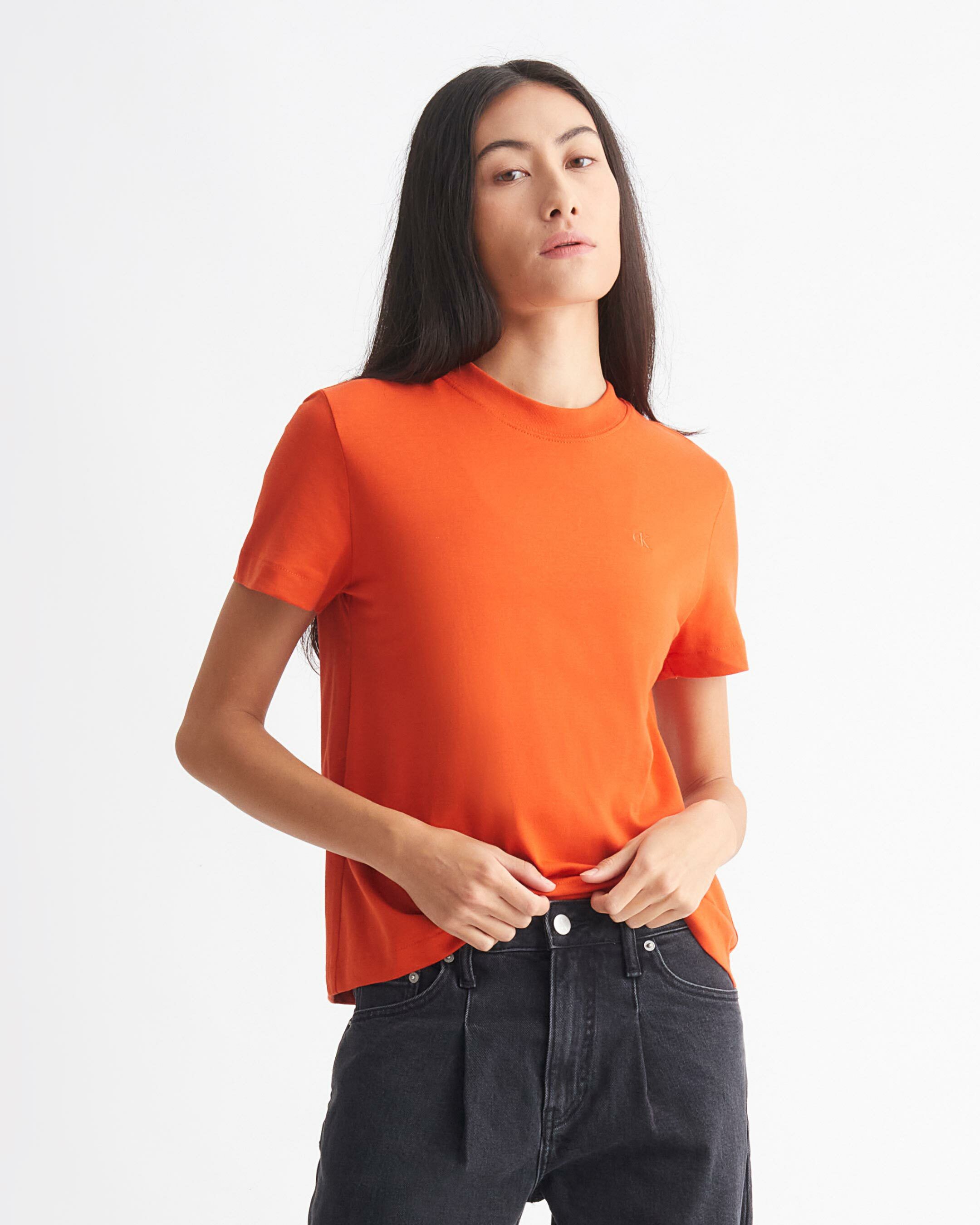 Classic Slim Tee orange Calvin Klein Malaysia