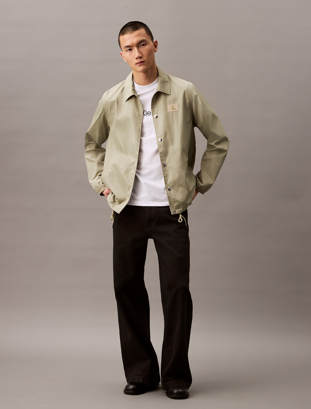 Regular Institutional Logo Tee, Brilliant White, hi-res