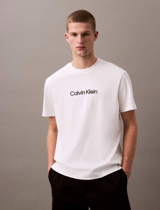 Slim Calvin Klein Motion Blur Tee