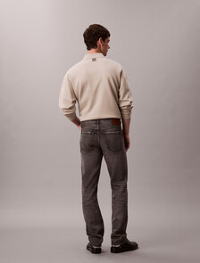 Tencel Blend 90s Straight Jeans, METEORITE, hi-res