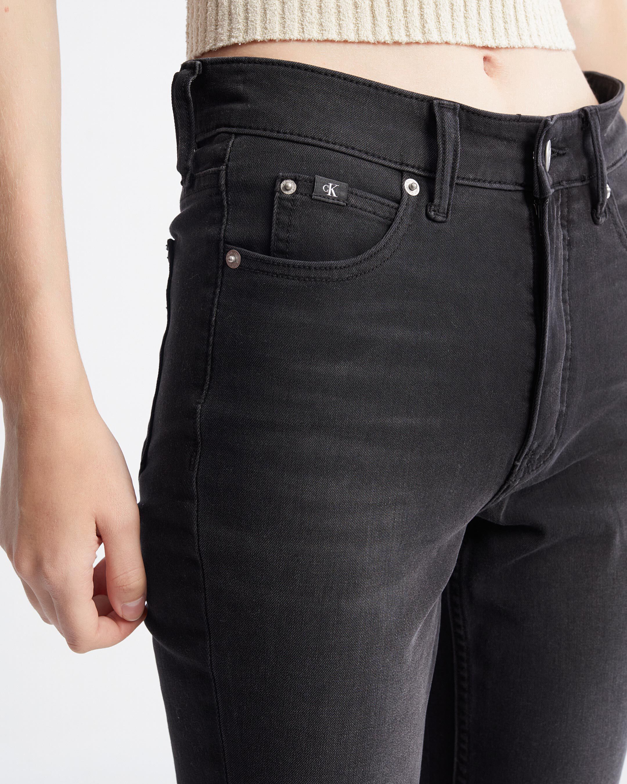 Calvin klein black skinny jeans hotsell
