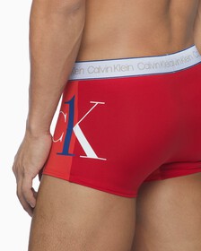 CK ONE GRAPHIC LOGO MICRO LOW RISE TRUNK, Strawberry Field, hi-res