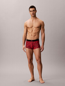 Graphic Monogram Low Rise Trunk, PAINTED TIGER BLACK/RED GALA, hi-res
