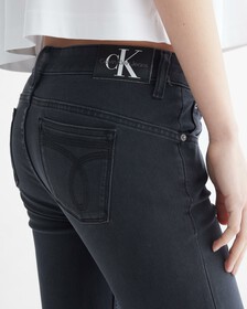 Ultimate Stretch Skinny Cropped Jeans, Washed Black Shanks Rwh, hi-res