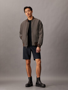 Classic Cashmere Crewneck Sweater, Black, hi-res