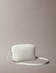 Allover Monogram Logo Camera Bag, LILY WHITE AOP, hi-res