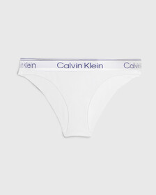 Athletic Cotton Tanga, White, hi-res