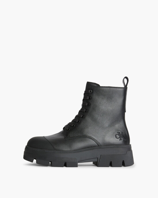 CHUNKY COMBAT LACE-UP BOOTS
