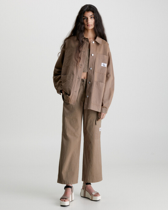 RELAXED UTILITY SHIRT JACKET