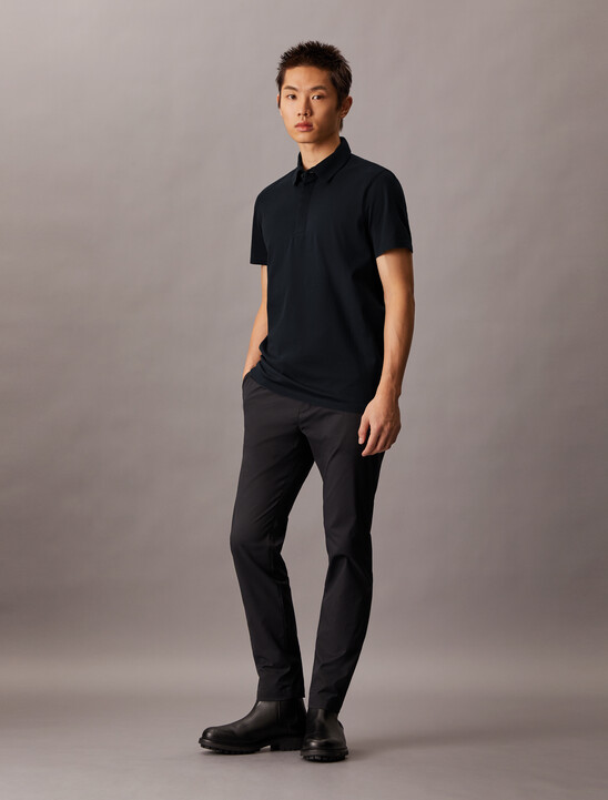 Double Mercerized Cotton Short Sleeve Polo