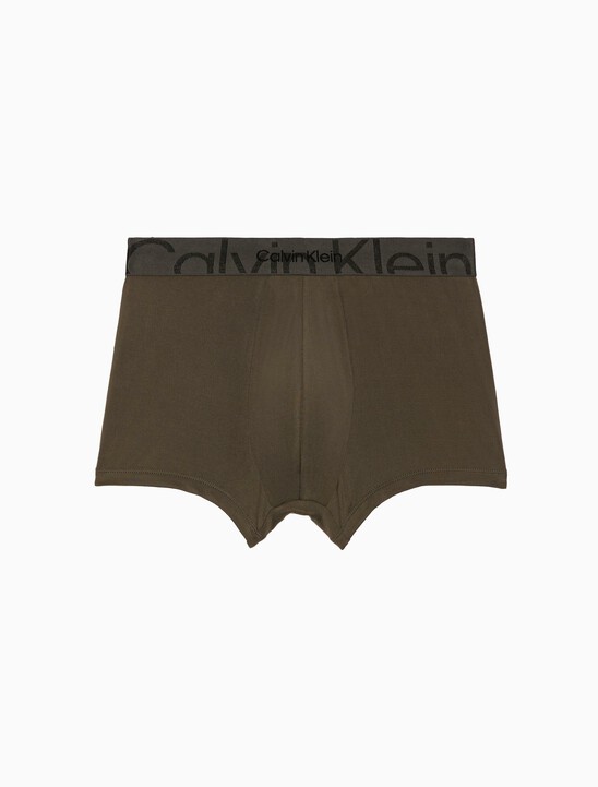 Embossed Icon Microfiber Low Rise Trunks