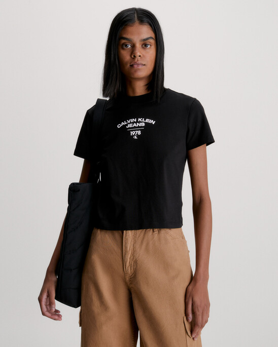 Slim Varsity Logo T-Shirt