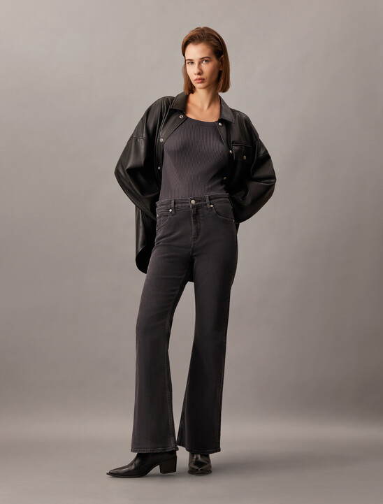 Rib Knit Slim Knit Top