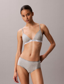 Icon Cotton Modal Limited Edition Hipster Panty, Grey Heather, hi-res