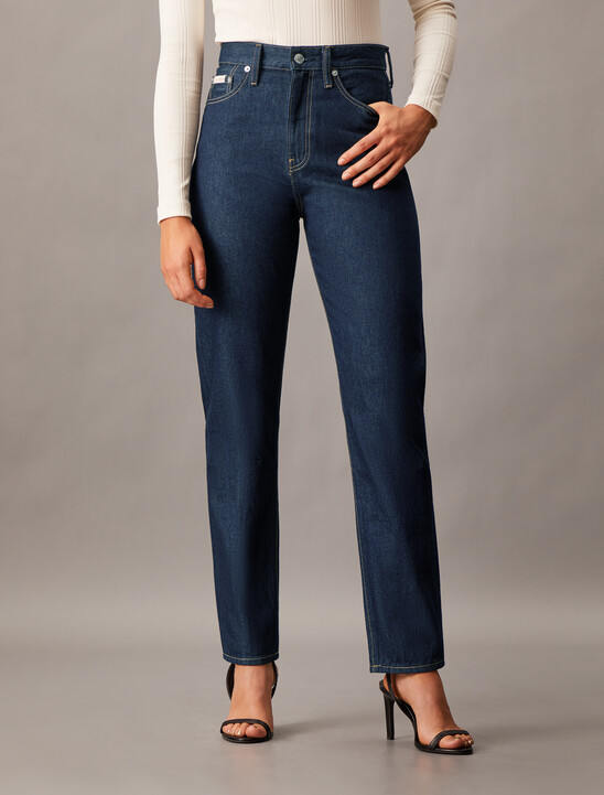 Forever Indigo Authentic Slim Straight Jeans