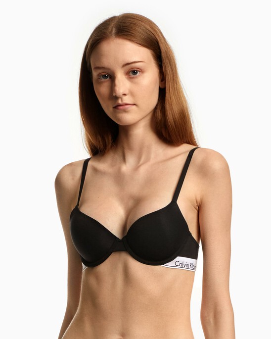Modern Cotton Lightly Lined Demi Bra