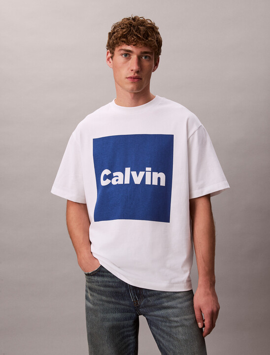 Logo Box Graphic Relaxed T-Shirt