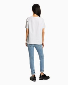 Calvin Straight Tee, Bright White 11-0601, hi-res