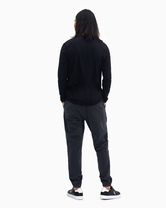White Noise Logo Long Sleeve Tee