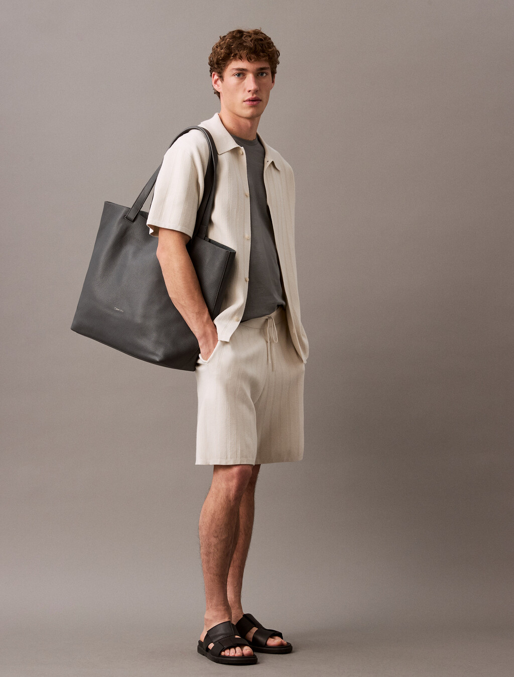 Jacquard Mesh Jogging Shorts, Silver Birch, hi-res