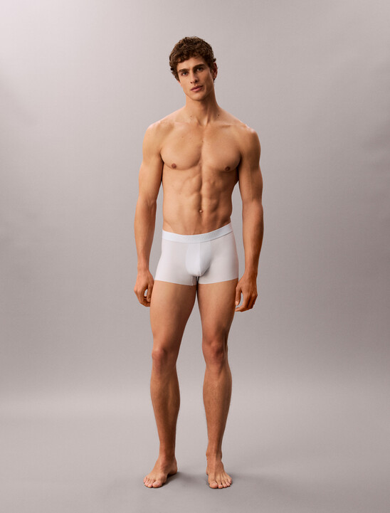 CK Black Microfiber Stretch Low Rise Trunk