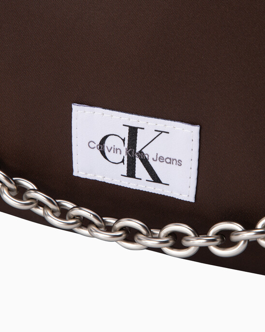 Nylon Chain Shoulder Bag 28Cm