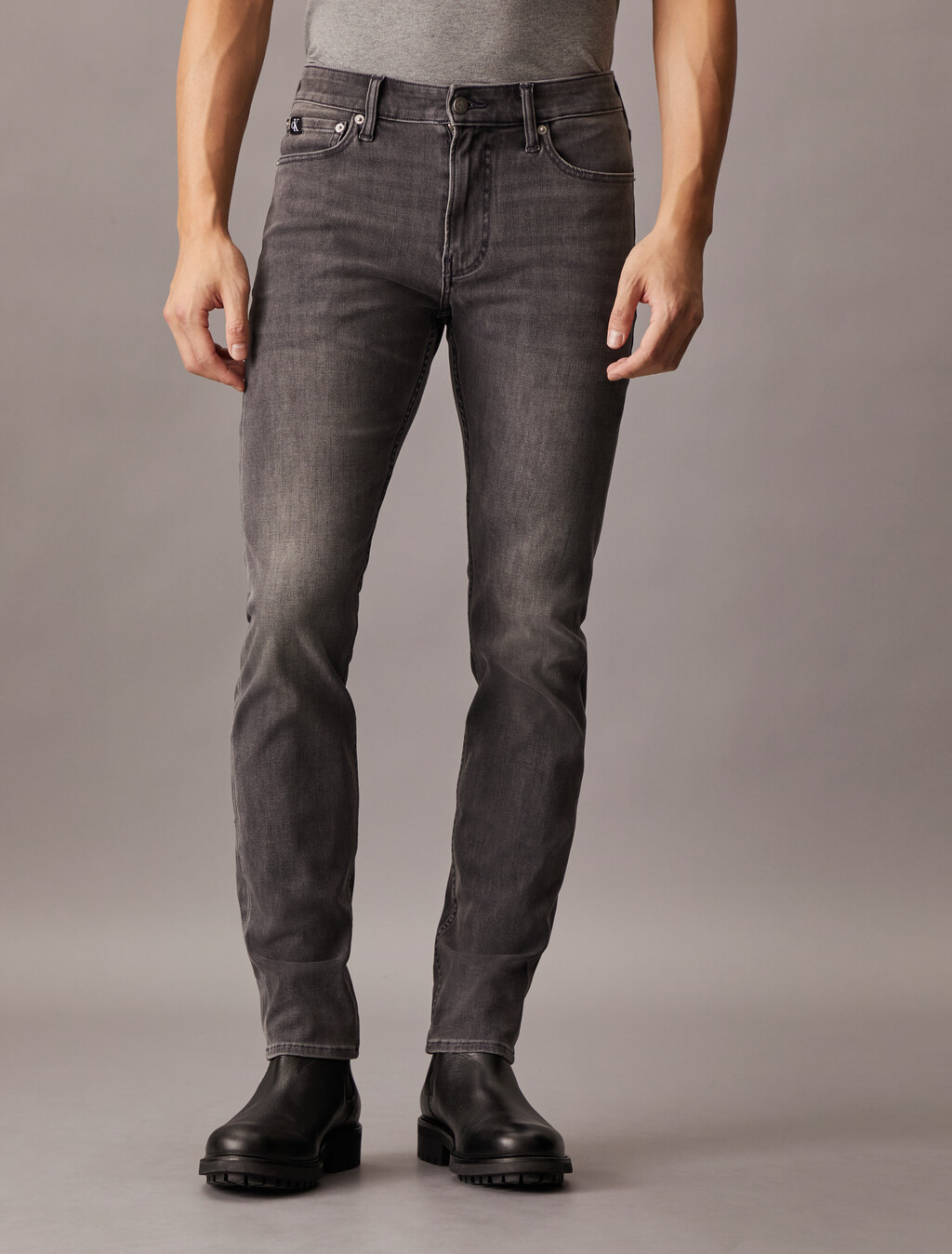 37.5 Bi-Stretch Slim Jeans, Denim Dark, hi-res