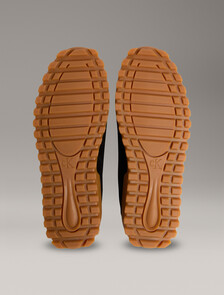 Murica - Suede Organza Runner Trainers, Ck Black, hi-res