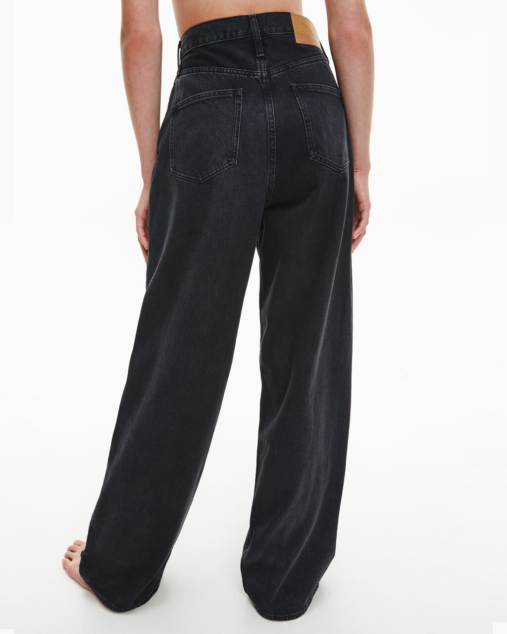 90S RECYCLED HIGH RISE RELAXED JEANS, Denim Black, hi-res