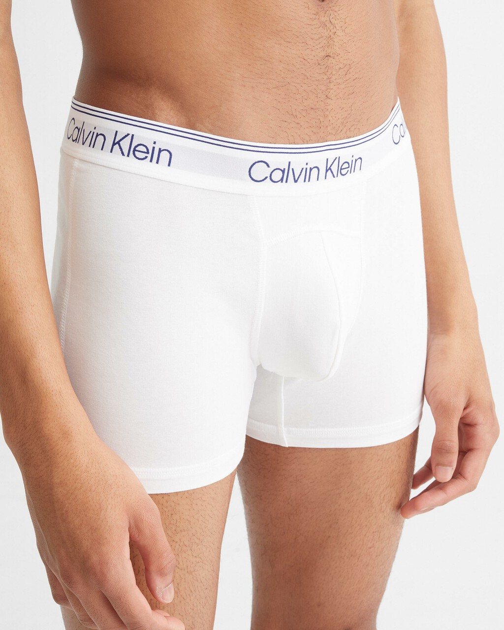 Athletic Cotton 2 Pack Trunks, ATHLETIC GREY HEATHER/WHITE, hi-res