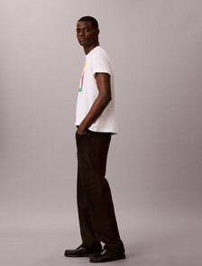 Relaxed Logo T-shirt - Pride, Brilliant White, hi-res