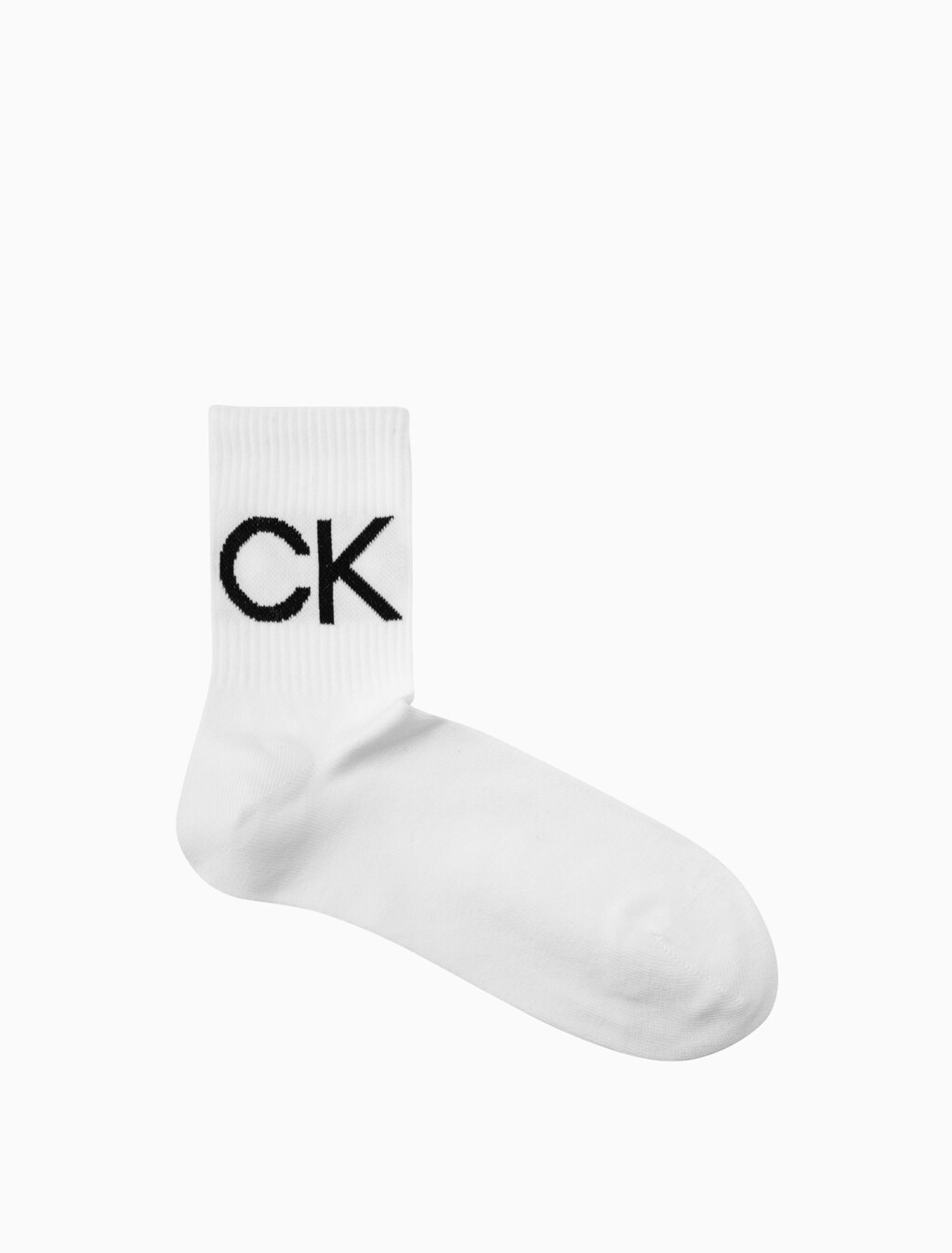 Monogram Crew Sock 1 Pack, COLOR 100, hi-res