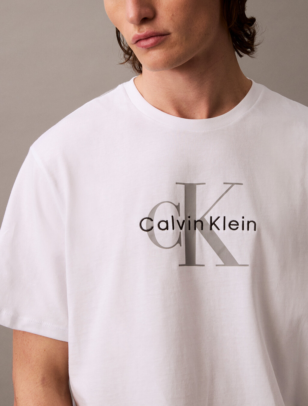 Monogram T-shirt, Brilliant White, hi-res