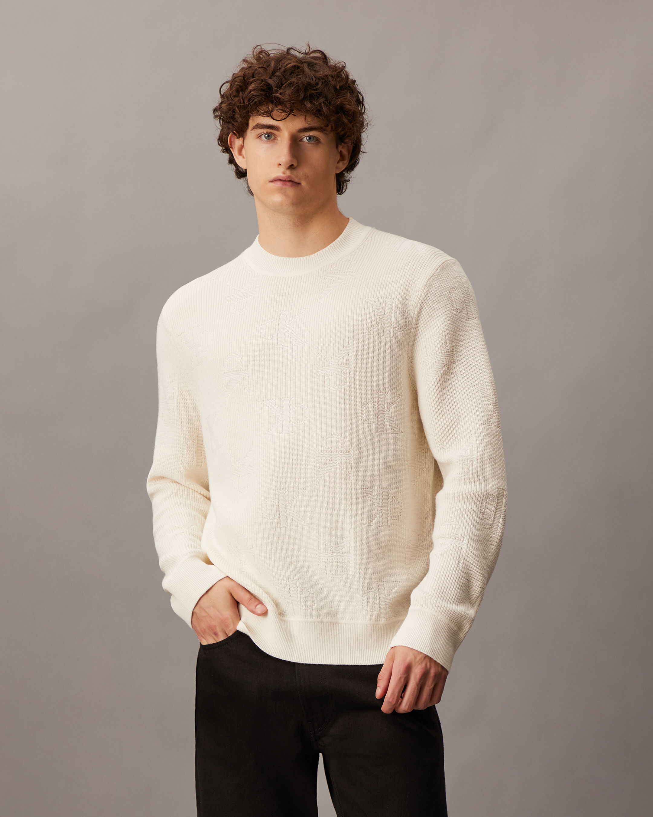 Calvin klein long sweater cheap