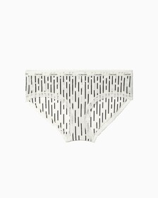 BOTTOM'S UP REFRESH ALL OVER PRINT HIPSTERS, Morse Stripe+Ivory, hi-res