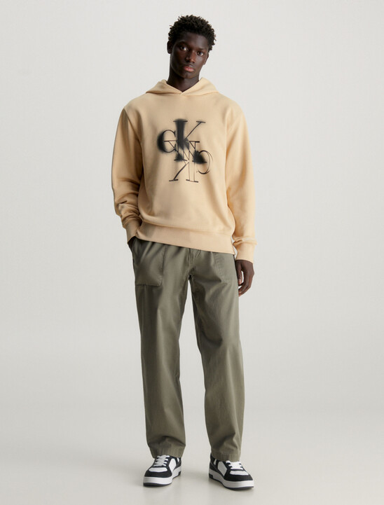 Mirrored CK Logo Hoodie