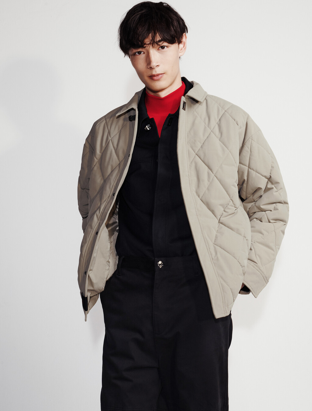 Quilted Jacket, Laurel Oak, hi-res