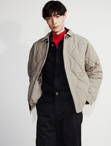Quilted Jacket, Laurel Oak, hi-res