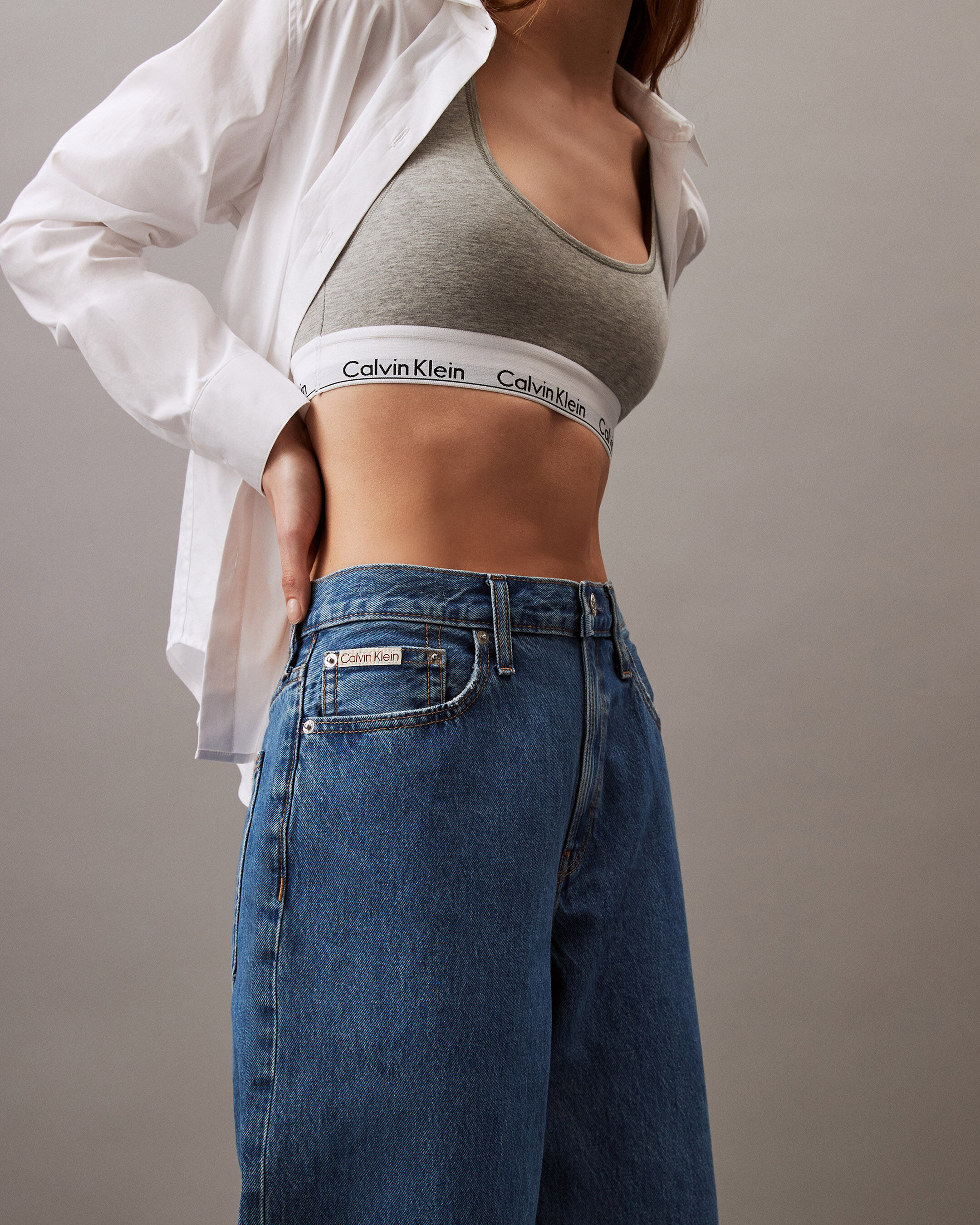 Calvin klein pants top and crop top