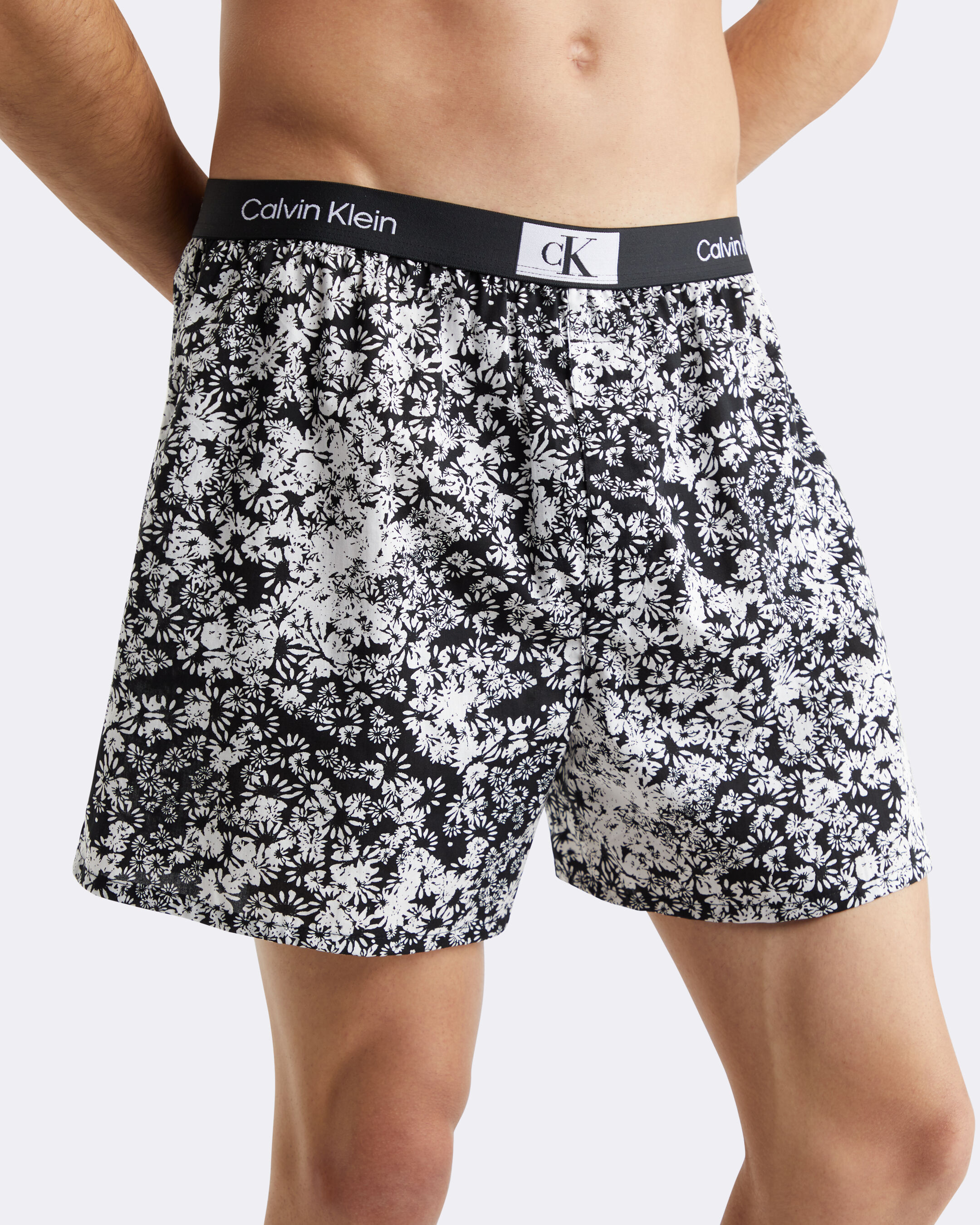Calvin Klein 1996 Woven Cotton Boxers black Calvin Klein Malaysia
